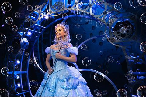 Glinda in the touring production of Wicked